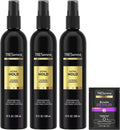 Tresemmé Extra Hold Hairspray, Non-Aerosol 3-Pack, 24H Hold & Frizz Control + Keratin Repair Hair Mask