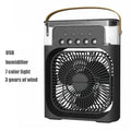 Transform Your Space with the New 3-in-1 Mini Air Cooler: Fan, Humidifier, and LED Night Light for Home and Office!